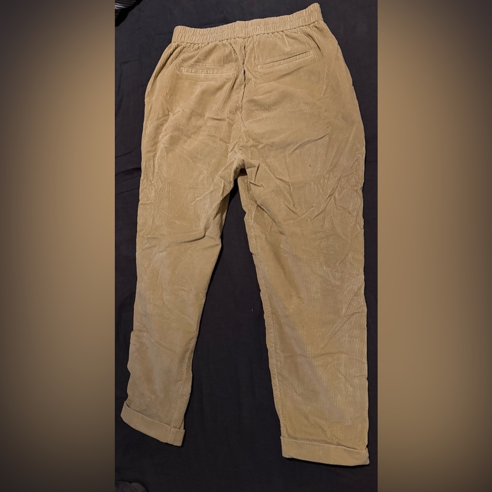 United Colors Of Benetton Khaki Corduroy Chinos NWOT